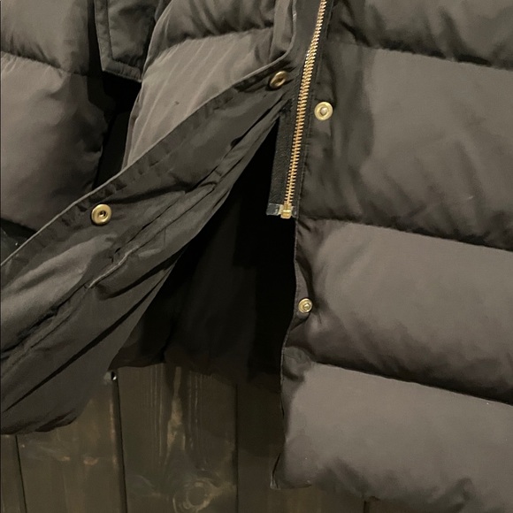 J. Crew Women's Charcoal Puffer Coat - Picture 8 of 14